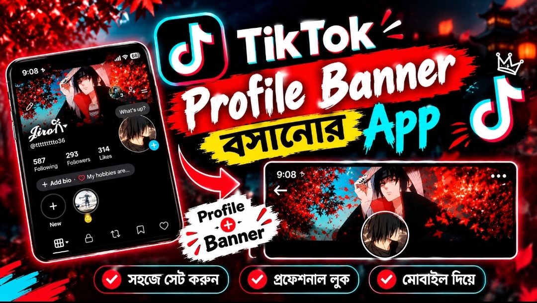 Tik Tok cover photo apps