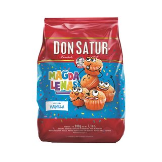 5112 | Magdalenas  Don Satur  X 200g- Vainilla