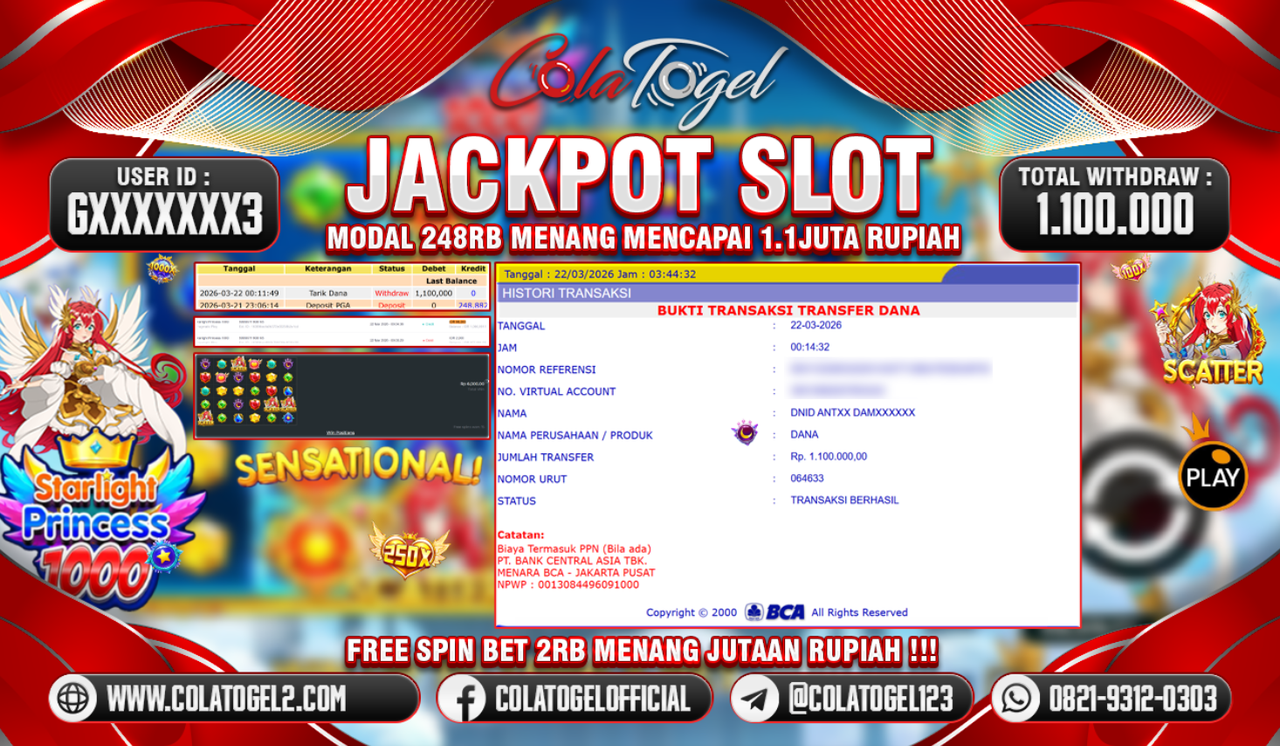 JACKPOT SLOT GACORR!!