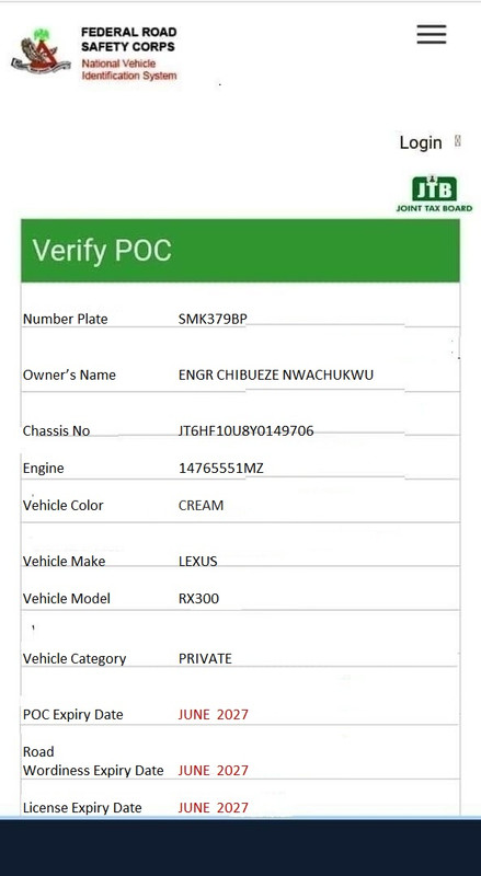 FRSC POC