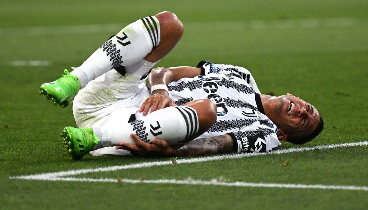 infortunio di maria juventus