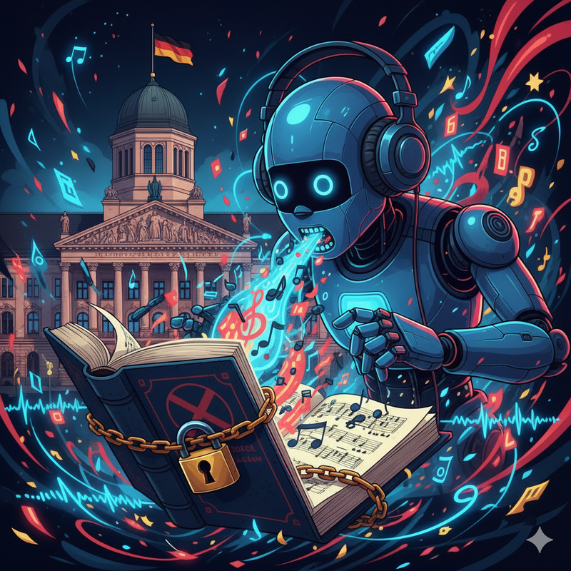 OpenAI no Banco dos Réus: Alemanha Acusa Gigante da IA de Roubar Letras Musicais e Acende o Debate Global