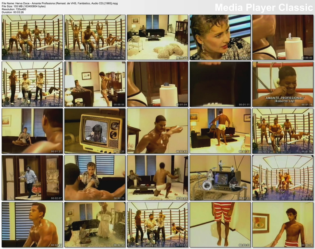 Herva Doce - Amante Profissiona (Remast. de VHS, Fantástico, Aud