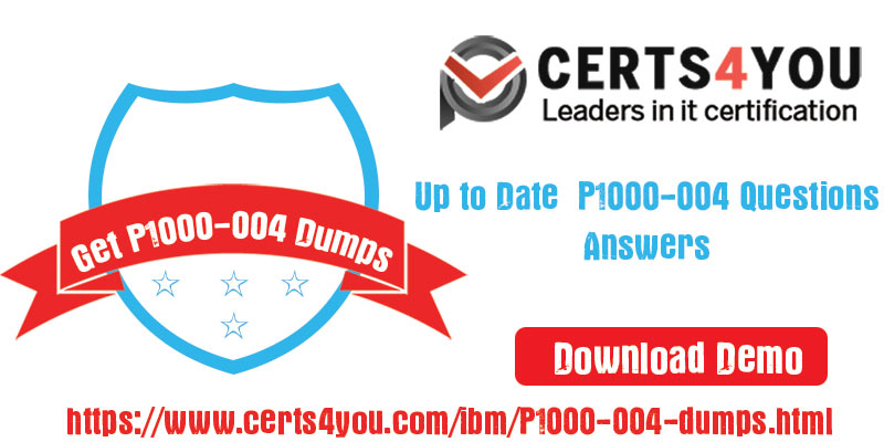P1000-004 Exam Dumps