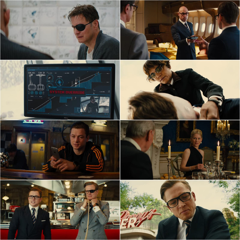 Kingsman The Golden Circle (2017) Dual Audio [Hindi + English] Full Movie BluRay ESub screenshot