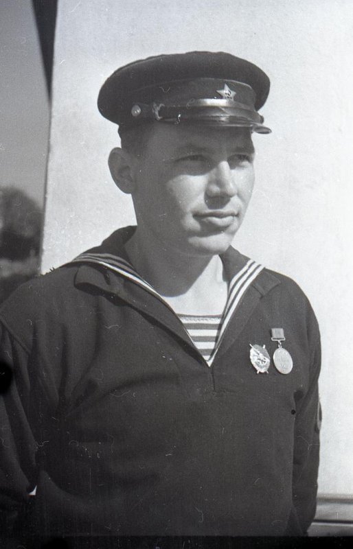 Щ-320 Шаляпин А.И. старшина группы радистов старшина 1-й ст., сентябрь 1942г.