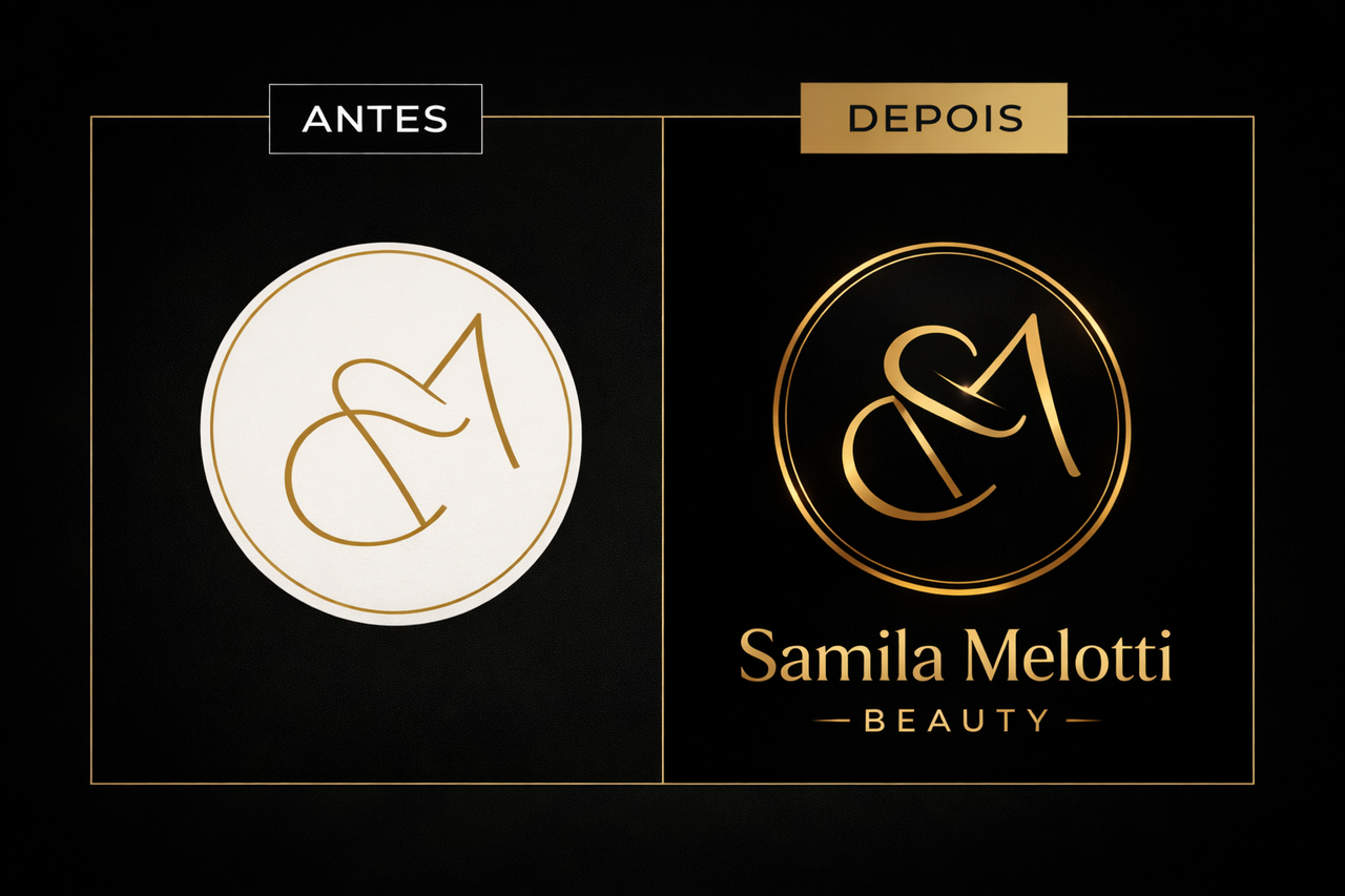 DESIGN ANTES E DEPOIS SAMILA MELOTTI