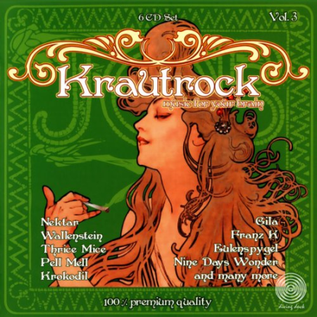 VA - Krautrock - Music For Your Brain Vol.3 [6CD] (2008) CD-Rip