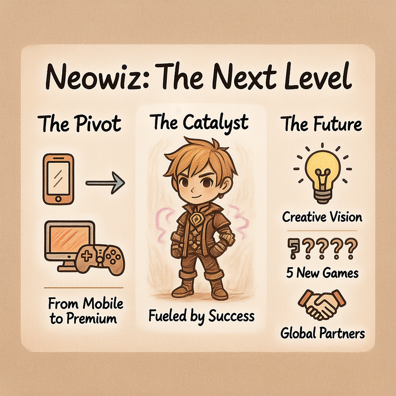 Game development studio showing multiple projects in production