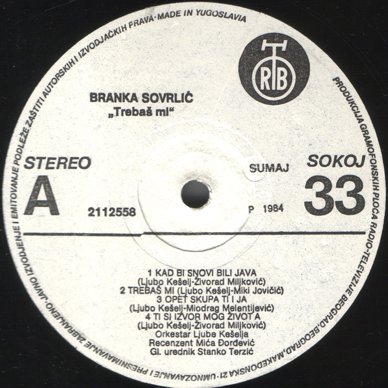 Branka Sovrlic 1984 sA
