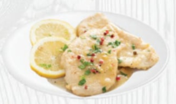 Scaloppina di pollo al limone