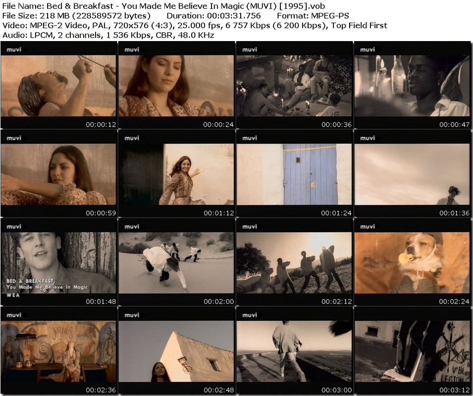 Bed & Breakfast - You Made Me Believe In Magic (MUVI) [1995].vob_tn