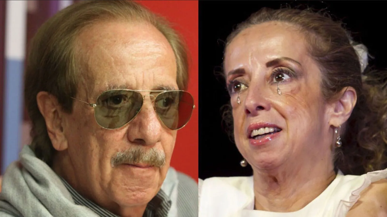 Inconsolable, MarÃa Elena Saldaña asiste al velorio de Benito Castro