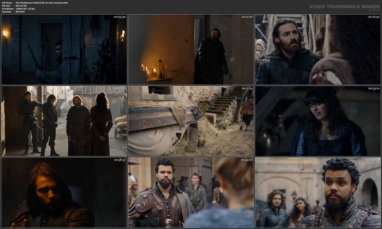 The Musketeers S03E10 We Are the Garrison.mkv