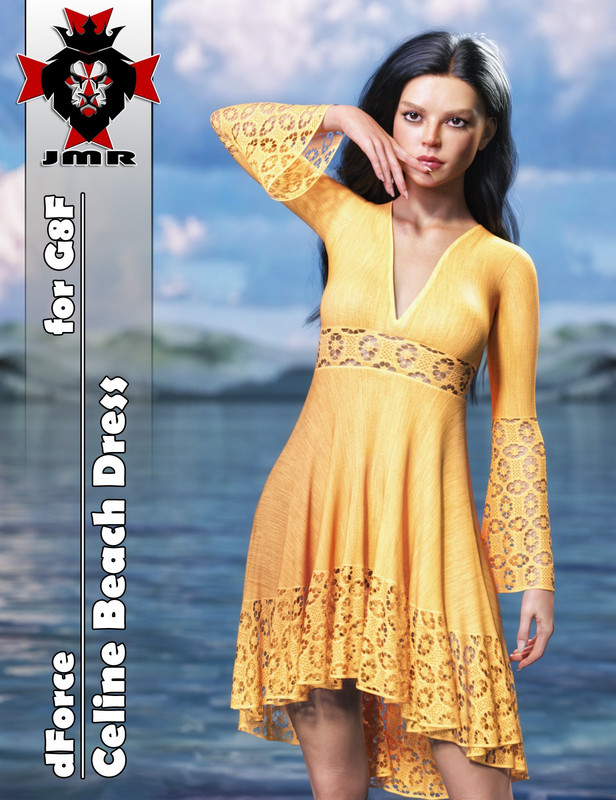 JMR dForce Celine Beach Dress for G8F