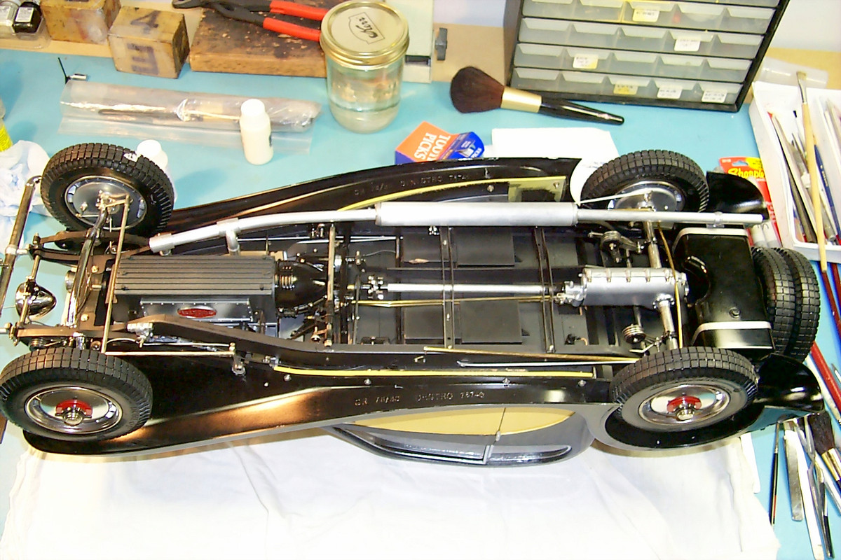 Pocher 1/8 1933 Bugatti Type 50T Bugatti-Chassis