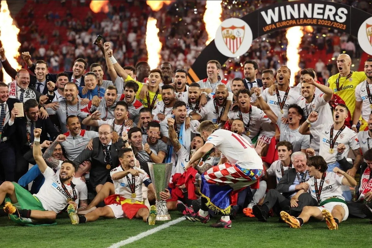 Sevilla vuelve a ganar la Europa League y se reafirma como el más ganador del torneo