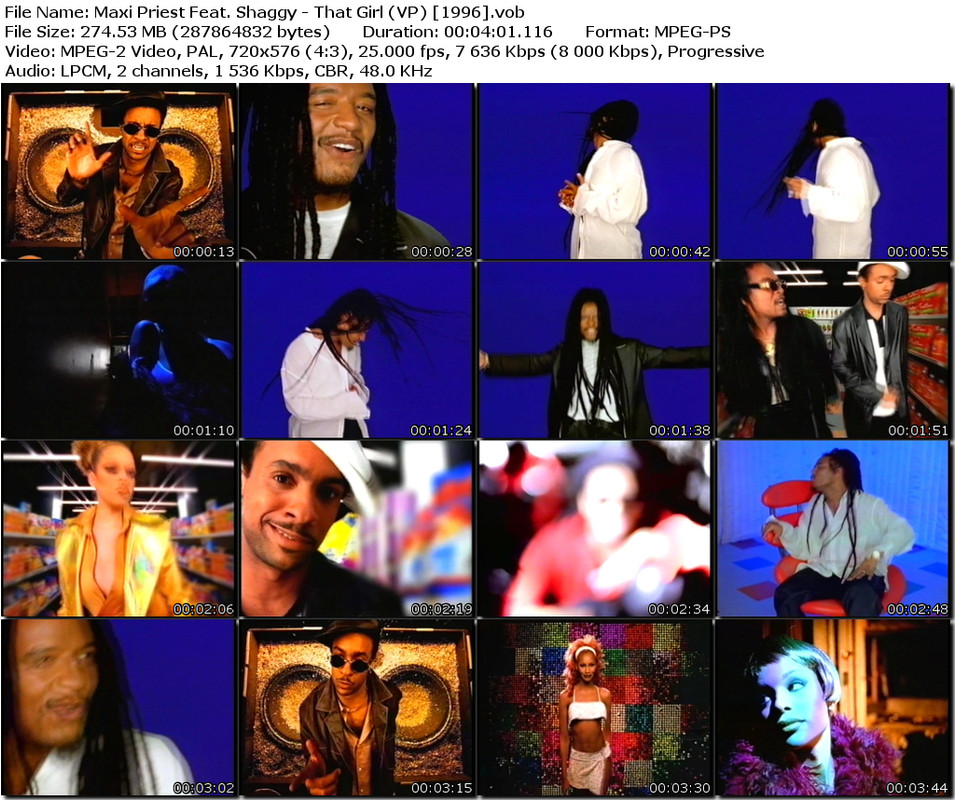 Maxi Priest Feat. Shaggy - That Girl (VP) [1996].vob_tn