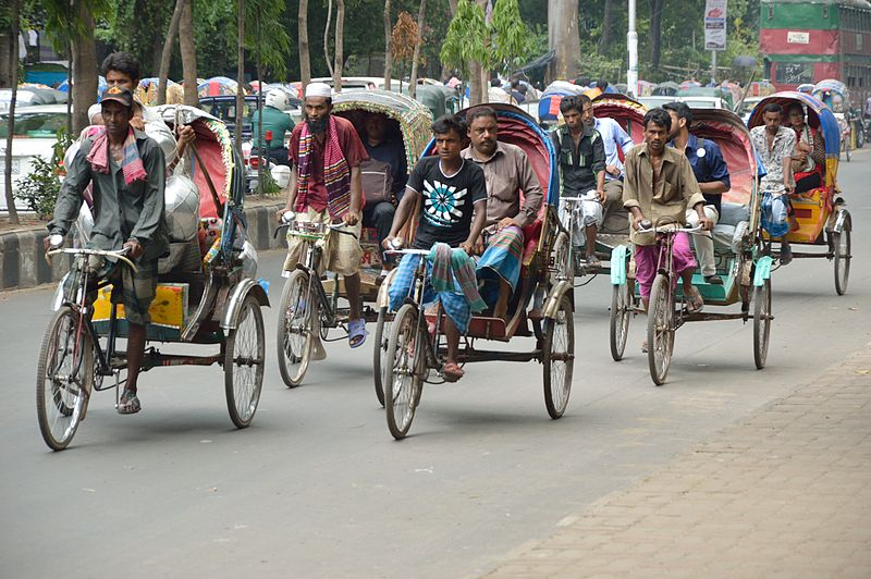 Rickshaw in Dhaka