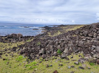 Isla de Pascua - Chile - Blogs de Chile - Vaihu-Ahu Akahanga-Rano Raraku-Ahu Tongariki-Te Pito Kura-Ahu Nau Nau-Anakena (7)