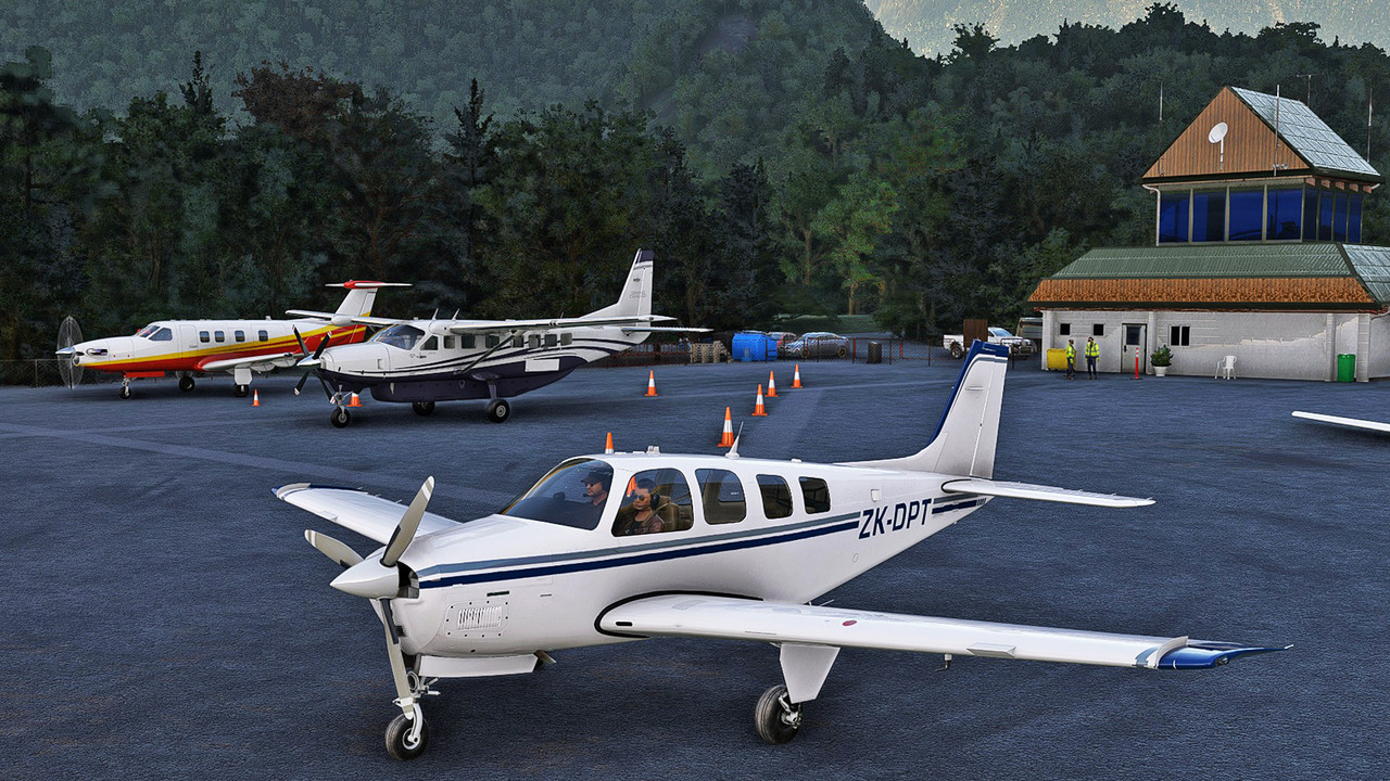 Milford Sound NZMF Beech Baron36_1