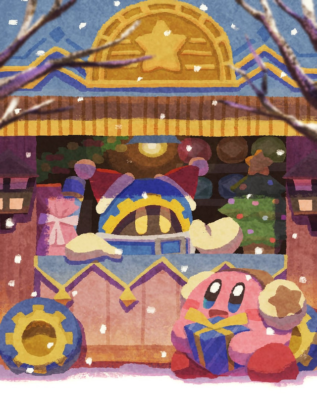 kirby-and-magolor-kirby-drawn-by-miclot-
