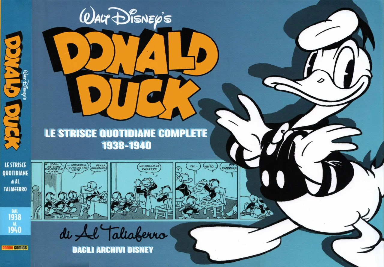 Donald Duck Le Strisce Quotidiane Complete di Al Taliaferro 1938 – 1940 (2020)