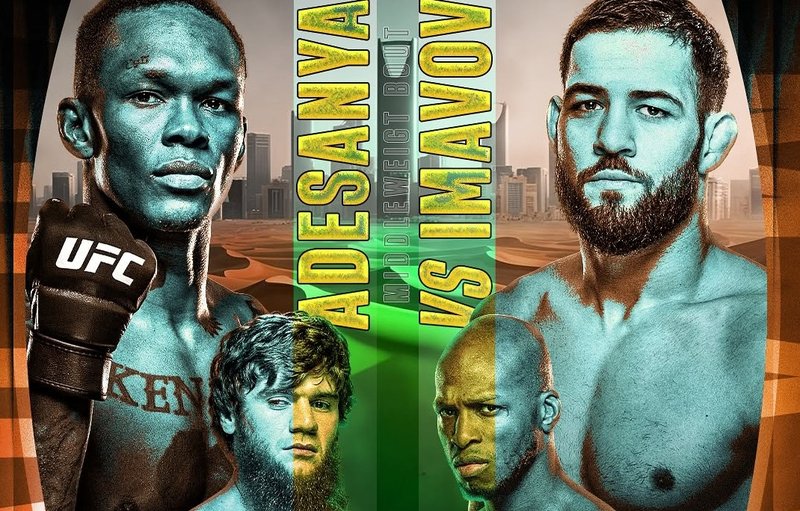 Бойна карта преди UFC Fight Night: Адесаня - Имавов
