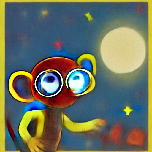 31. 07886-948574399-monkey astronaut, bright, bright, bright, bright-29