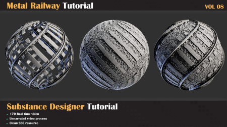 How to make Metal Railway in Substance Designer How to make Metal Railway in Substance Designer