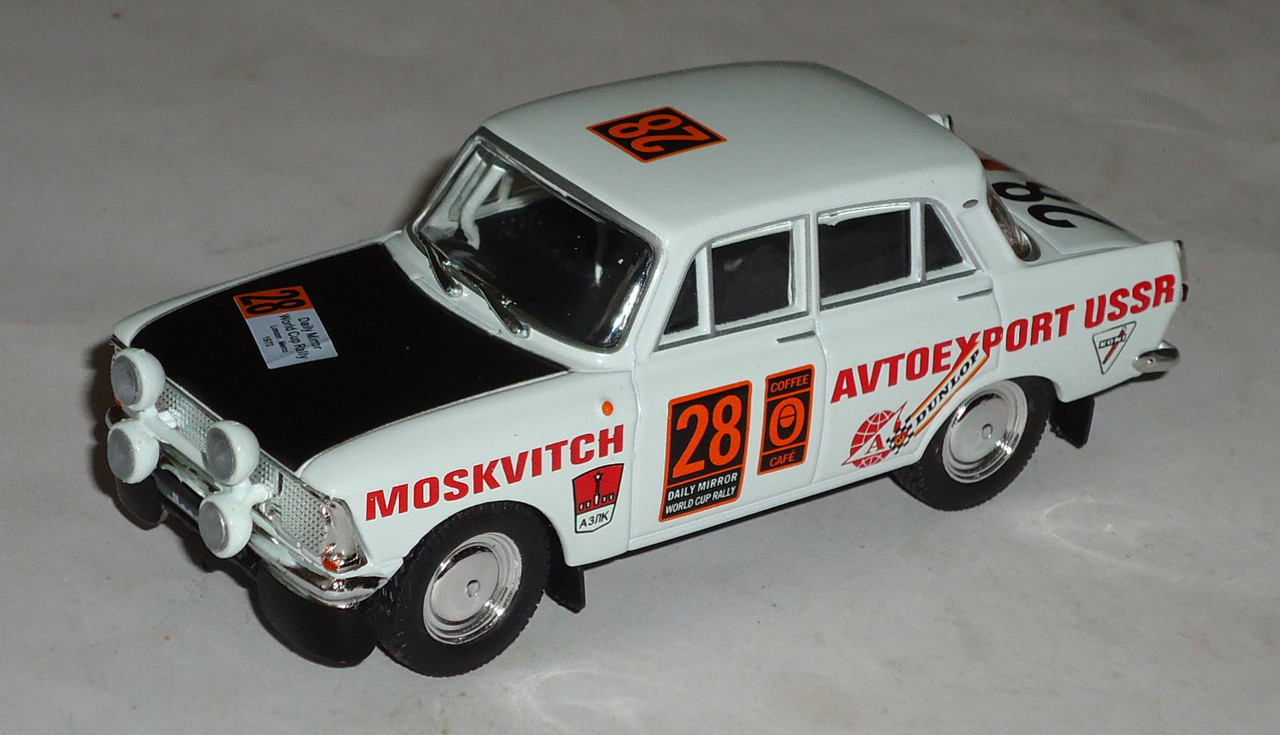 Москвич-412 Ралли (Лондон-Мехико 1970)