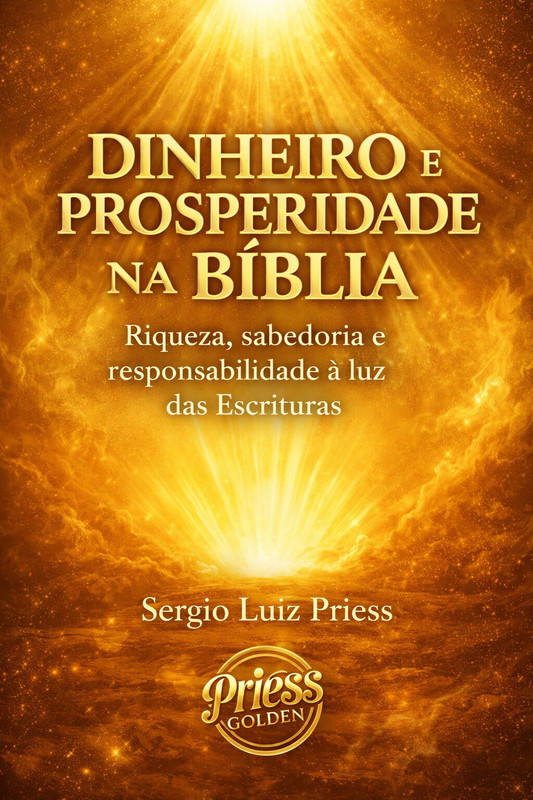 Livro Dinheiro e Prosperidade na Bíblia - Sergio Luiz Priess | Finanças Bíblicas, Prosperidade e Educação Financeira Cristã