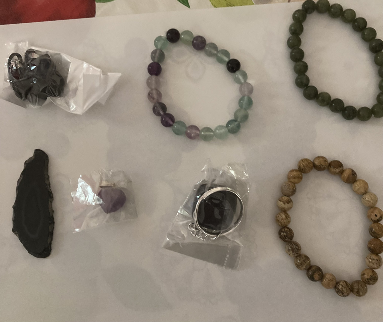 advents calendar crystal bracelets