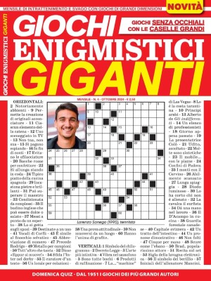 Giochi Enigmistici Giganti - Ottobre 2024
