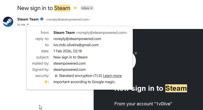 2026 05 22 00 02 00 New sign in to Steam ivo mdc oliveira gmail com Gmail Libre Wolf
