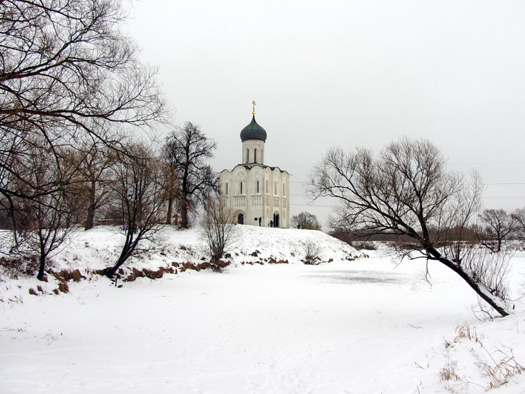 Новогодний Владимир - маленький снежный фоторассказ (+ Боголюбово и храм Покрова на Нерли)