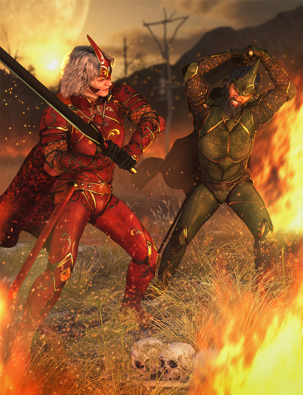 dForce Rage Armor Textures dForce Rage Armor Textures