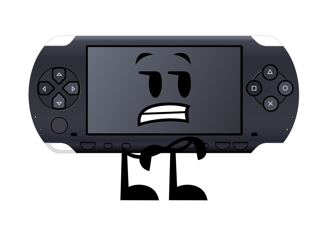 PlayStation Portable (Full Body BFDI Style) - Stubborn