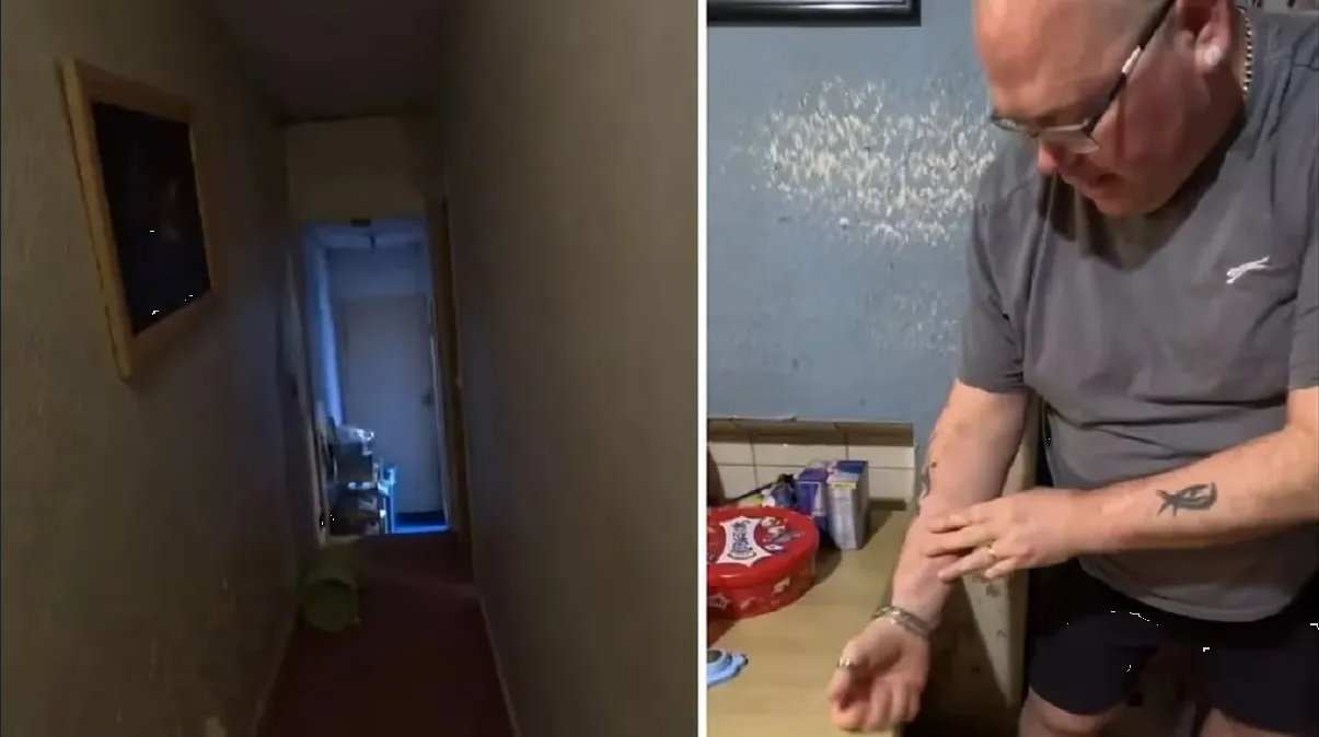 Pareja se enfrenta a 'fantasma' y todo queda registrado en video