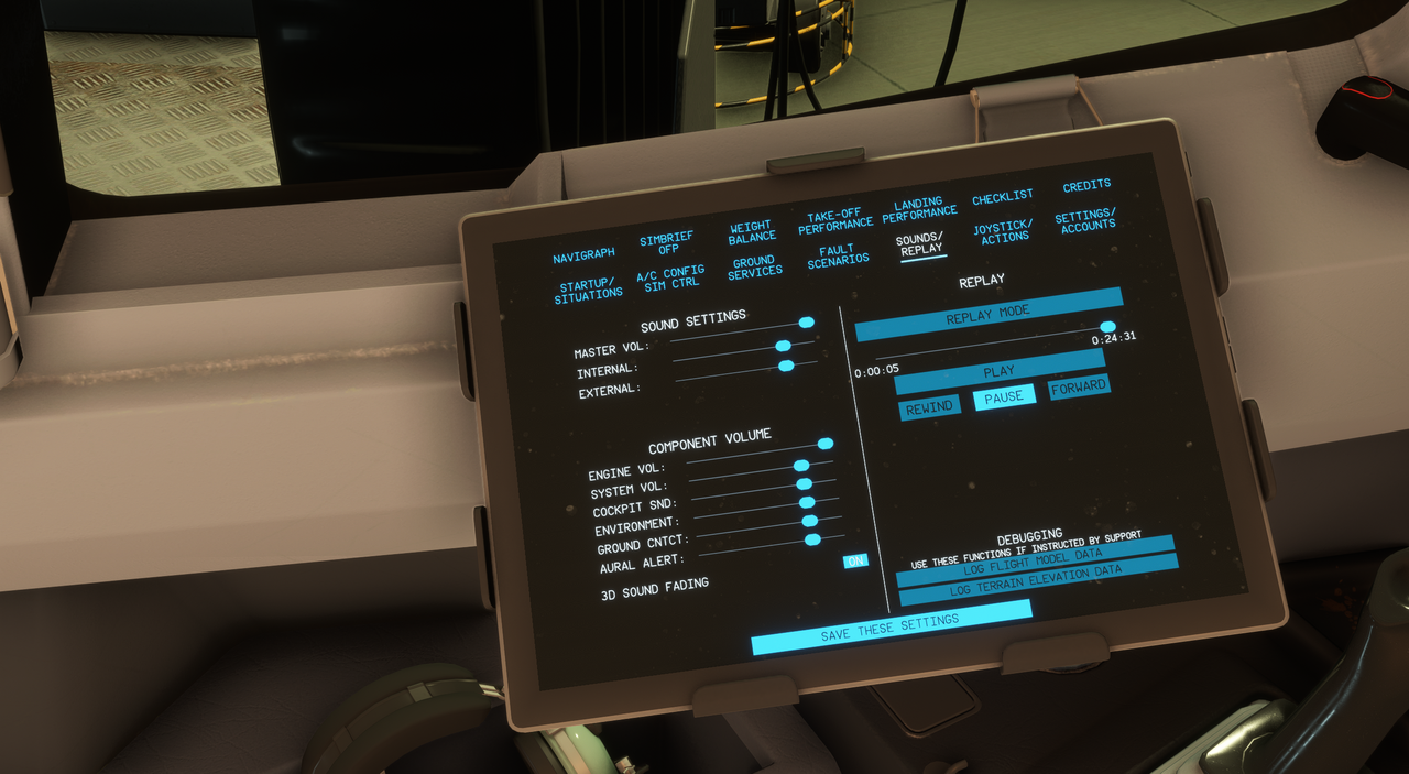 A340-600 Pro Replay Mode