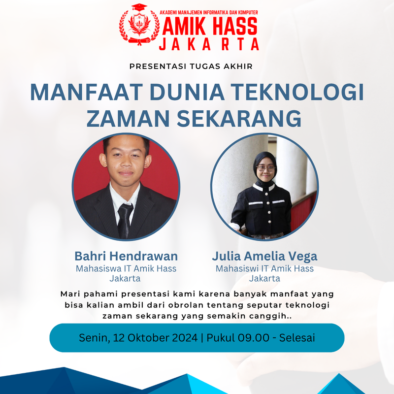 Presentasi Tugas Akhir