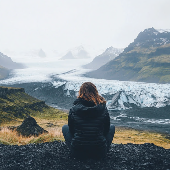 Touring Langjökull Glacier