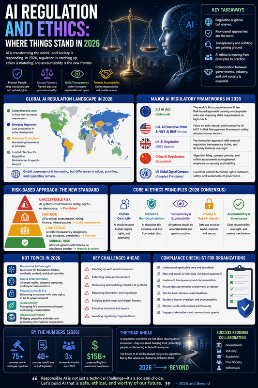 AI Regulation and Ethics: Where Things Stand in 2026