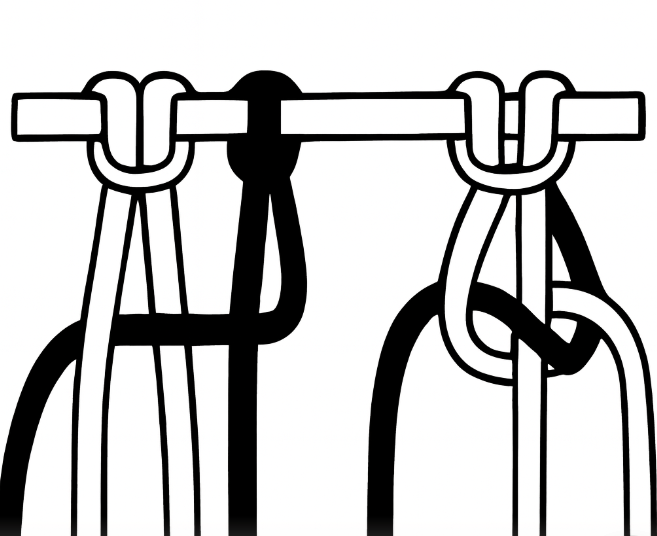 Одинарний плоский вузол