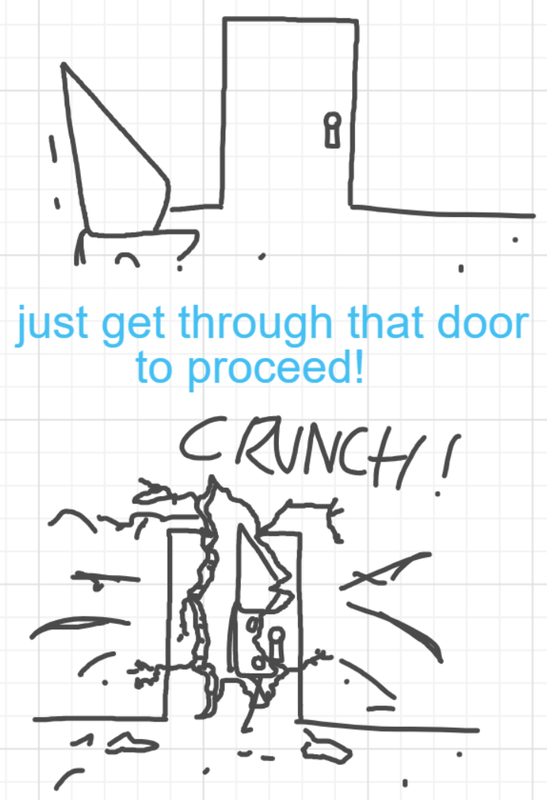 A panel from The Prime Number Few, episode eight of the Board Boards object show by Furretwalk/WalkingFurret.