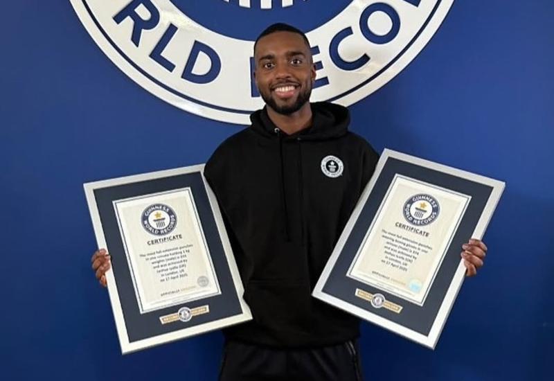 Британски кикбоксьор счупи 3 рекорда на Гинес за скорост на ударите