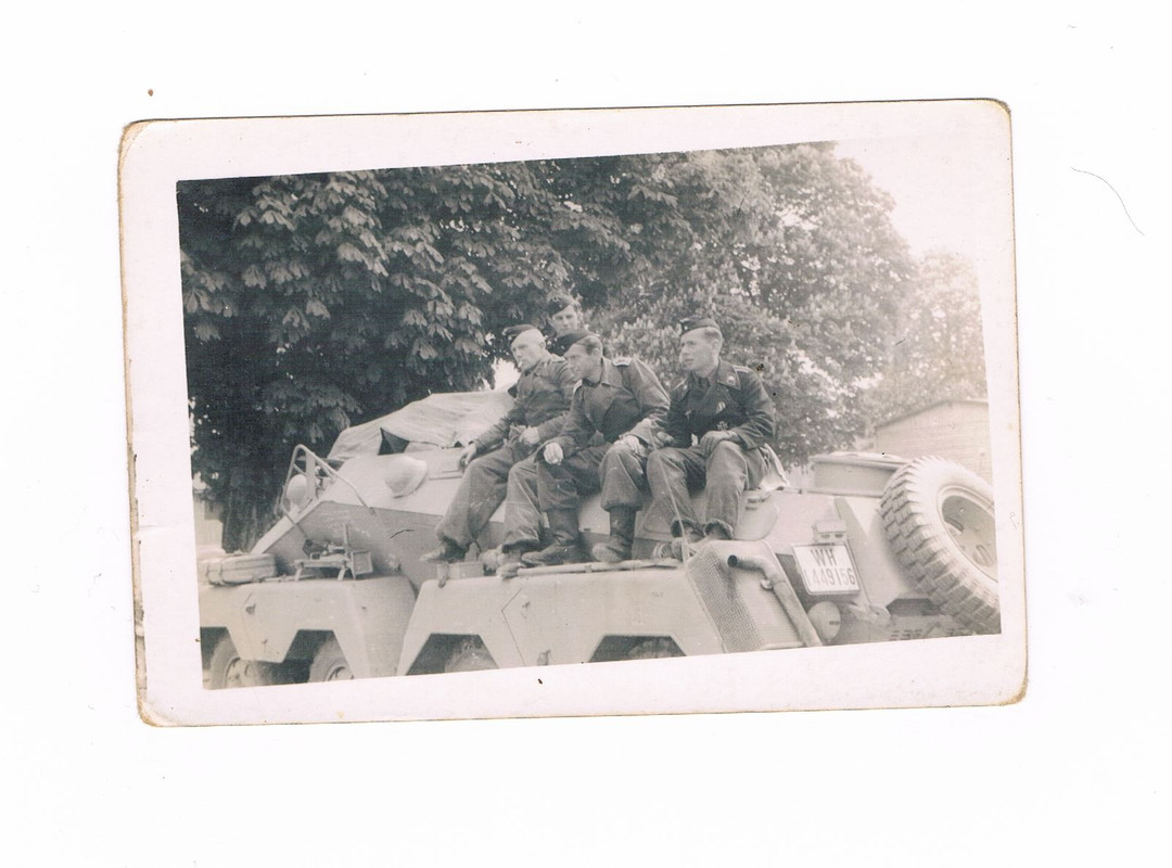 Originalfoto Panzer Panzerspähwagen WH Elite WW2