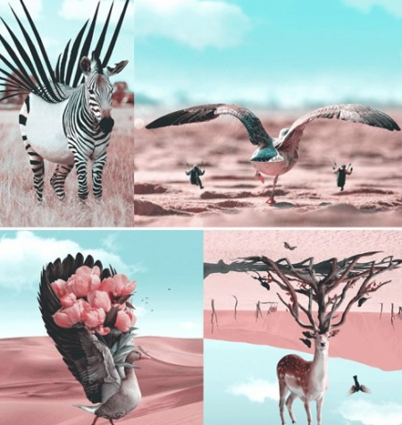 Domestika – Fantastical Photomontage and Illustrations in Photoshop
