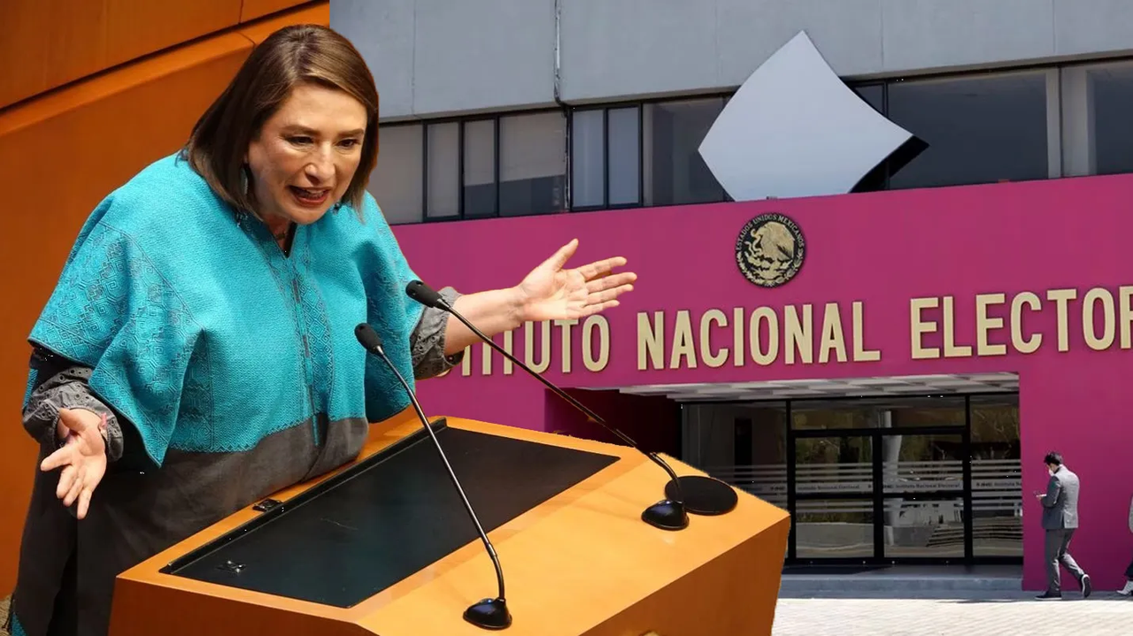 Recorte de presupuesto al INE pone en peligro las elecciones del 2024, advierte Xóchitl Gálvez