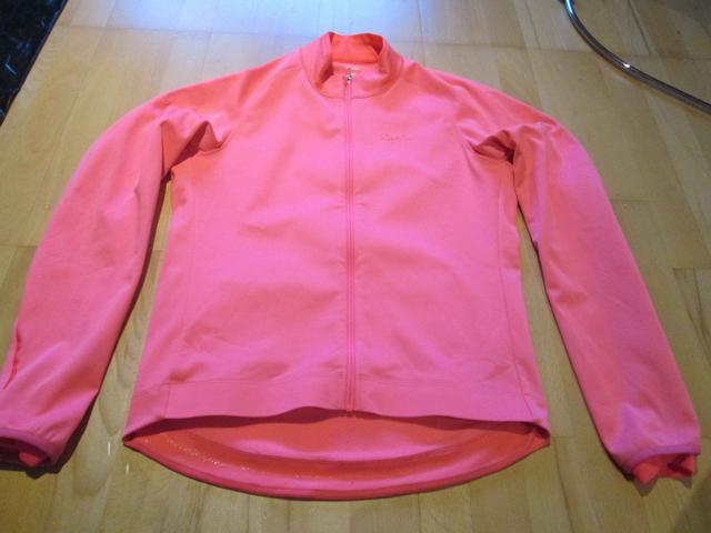 rapha core winter jacket pink